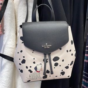 Kate Spade Disney X Kate Spade New York Medium Flap 101 Dalmatians Backpack